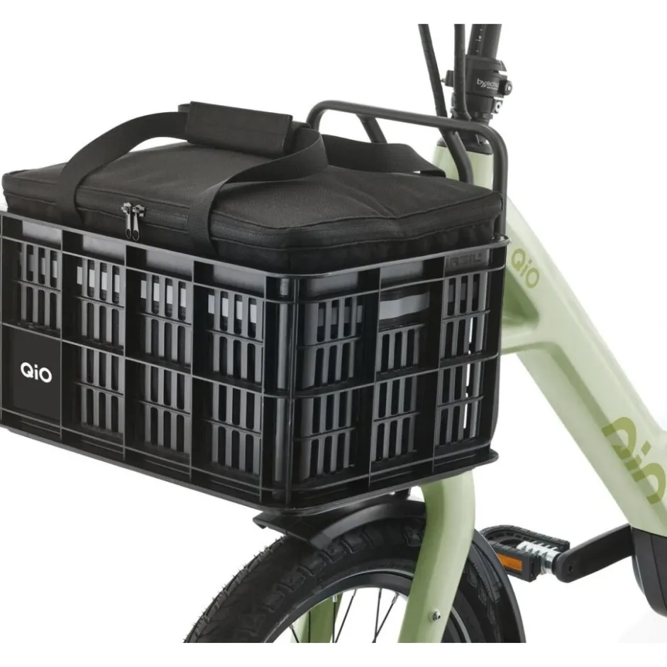Tassen Accessoires|Achtermanden < QiO Mandenzak Lena 16,9L - black