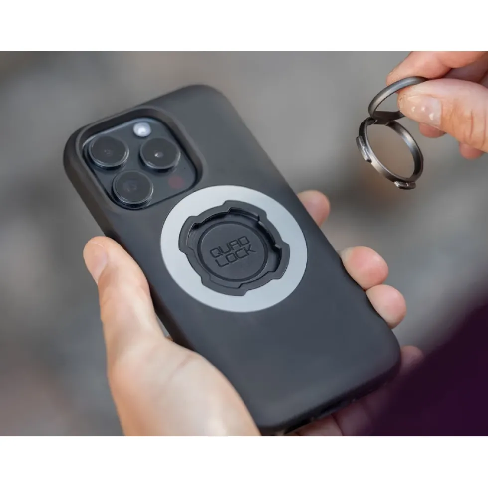 Quad Lock Phone Ring / Stand - black