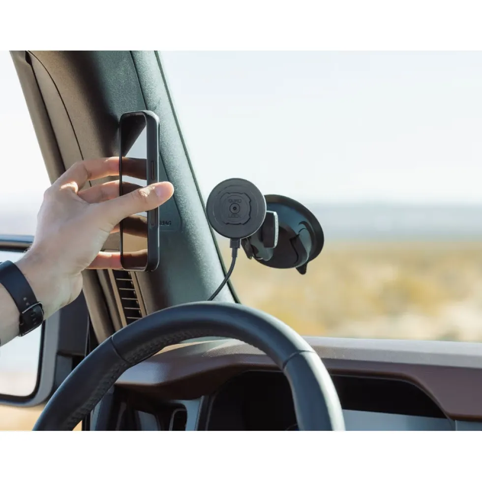 Quad Lock Zuignaphouder voor voorruit/dashboard