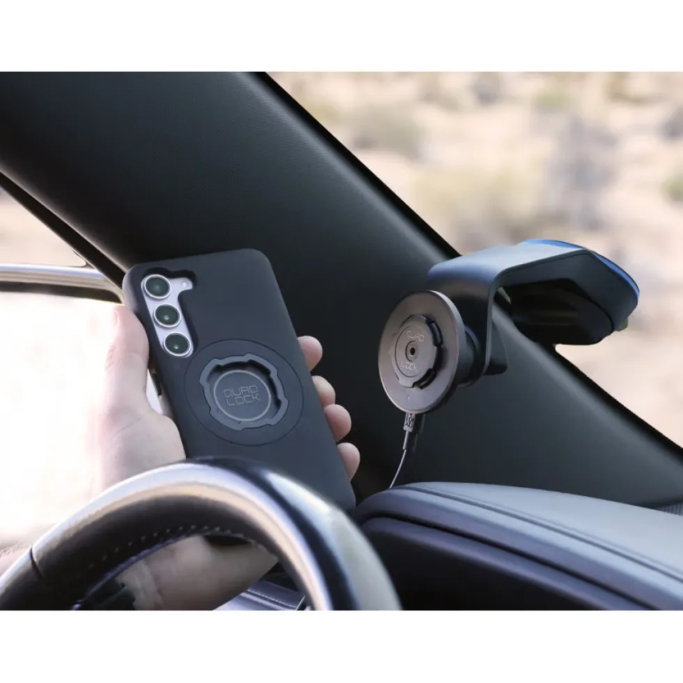 Quad Lock Zuignaphouder voor voorruit/dashboard