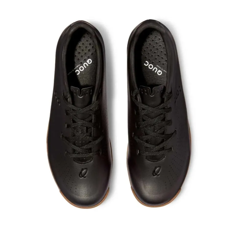 QUOC Gran Tourer Lace Fietsschoenen - zwart gum