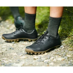 QUOC Gran Tourer Lace Fietsschoenen - zwart gum