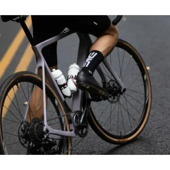 QUOC Gran Tourer Lace Fietsschoenen - zwart gum