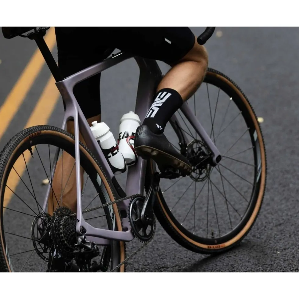 QUOC Gran Tourer Lace Fietsschoenen - zwart gum