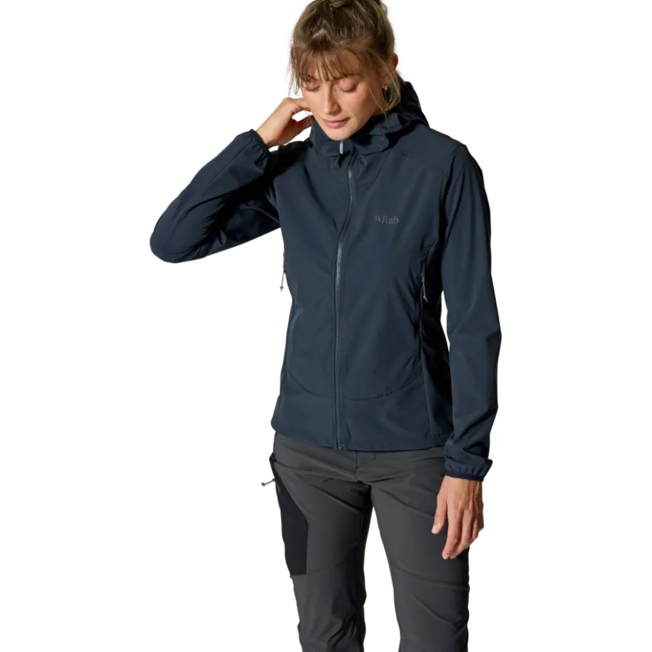 Jassen & Vesten < Rab Boreali Ja met Capuchon Dame - plum