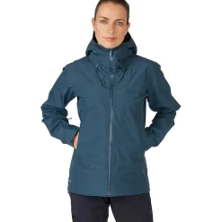 Jacks < Rab Namche GTX Jas Dames - dark fig green