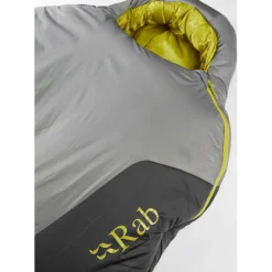 Rab Solar Ultra 2 Slaapzak - Regular - Rits links - granite