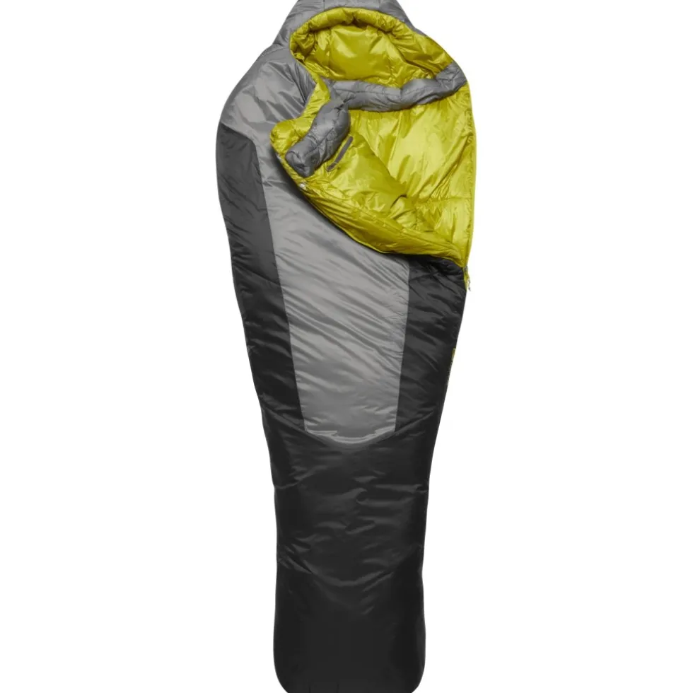 Rab Solar Ultra 2 Slaapzak - Regular - Rits links - granite