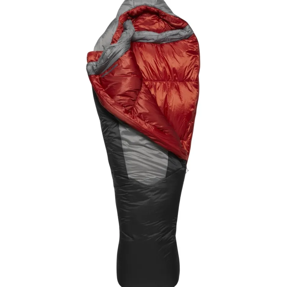 Slaapzakken < Rab Solar Ultra 3 Slaapzak - Regular - Rits links - granite