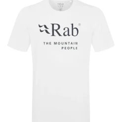 Rab Stance Mountain T-Shirt Heren - wit