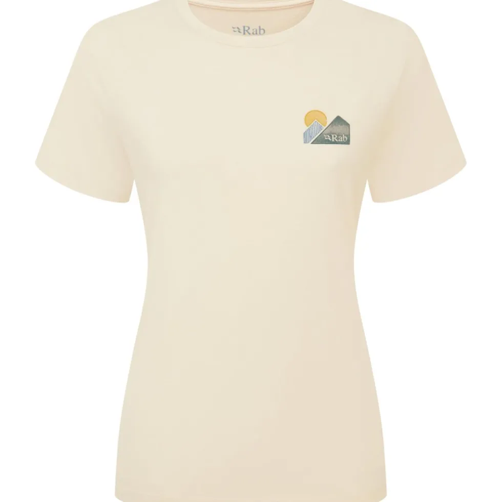 Rab Tuku Vista T-Shirt Dames - ecru