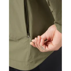 Rab Cinder Borealis Softshell-Jas Heren - light khaki
