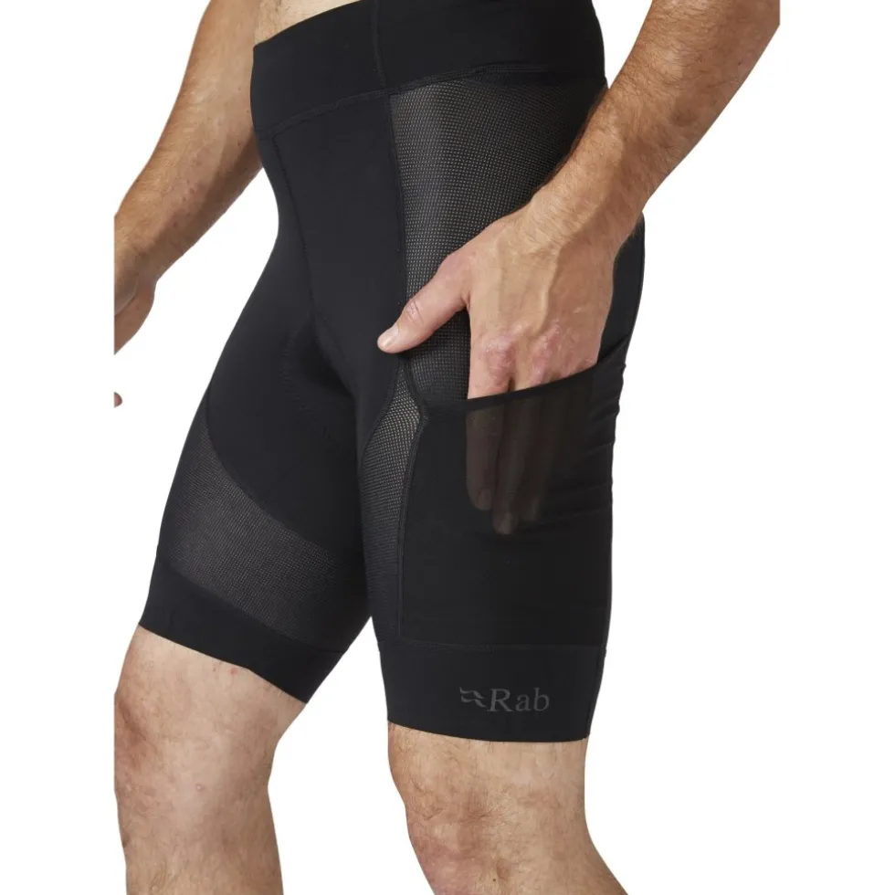 Rab Cinder Fiets-Binnenshort Heren - zwart
