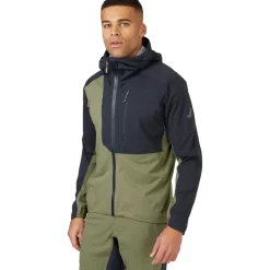 Rab Cinder Kinetic Jas Heren - light khaki/beluga