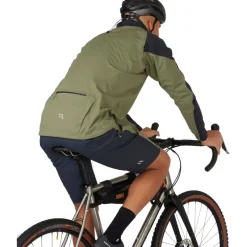 Rab Cinder Kinetic Jas Heren - light khaki/beluga