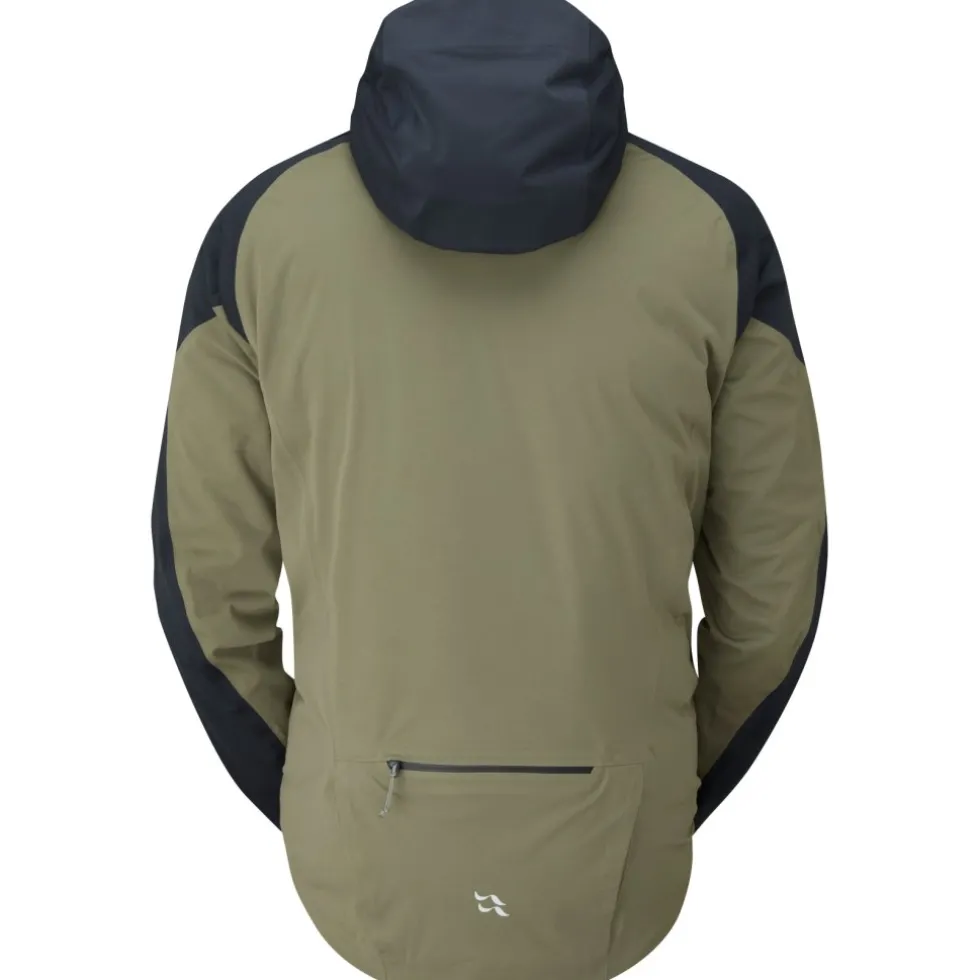 Rab Cinder Kinetic Jas Heren - light khaki/beluga