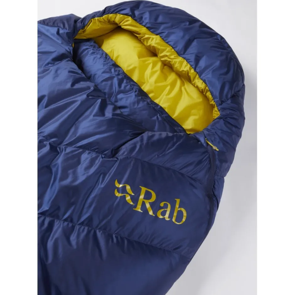 Slaapzakken < Rab Neutrino 200 Donzen Slaapzak - Rits rechts - nightfall blue