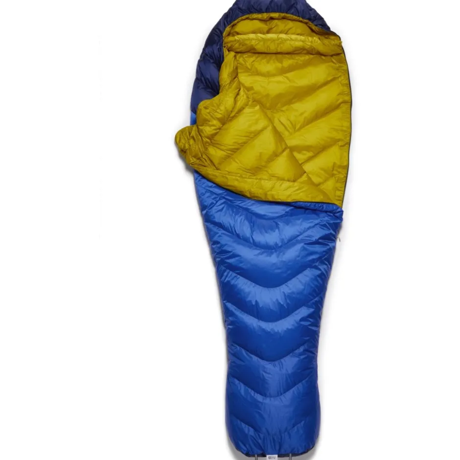Slaapzakken < Rab Neutrino 200 Donzen Slaapzak - Rits rechts - nightfall blue