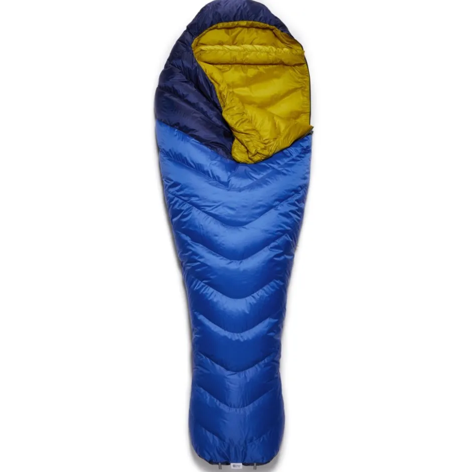 Slaapzakken < Rab Neutrino 200 Donzen Slaapzak - Rits rechts - nightfall blue