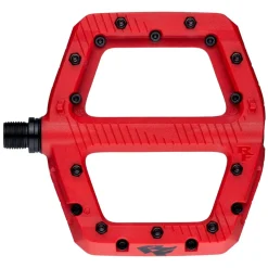 Race Face CHESTER Large - Platform Pedalen - rood