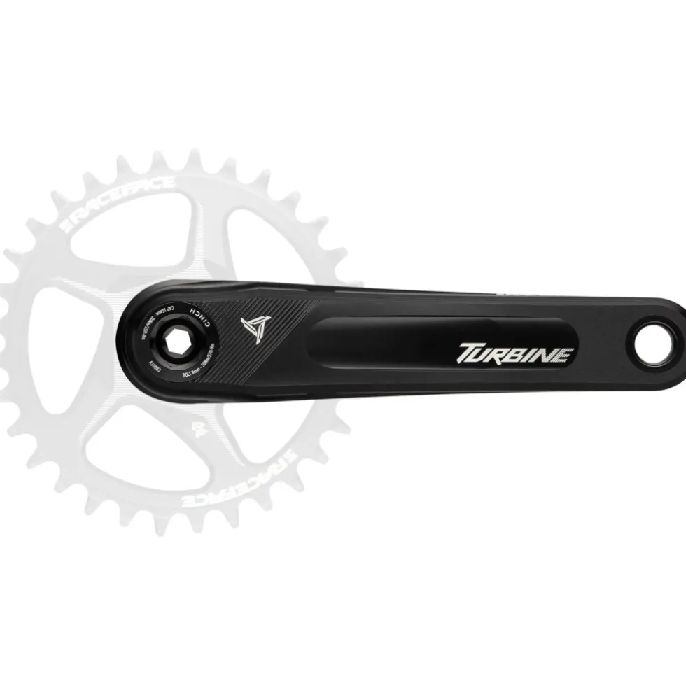 Race Face Turbine Cinch 143 Crank - zwart