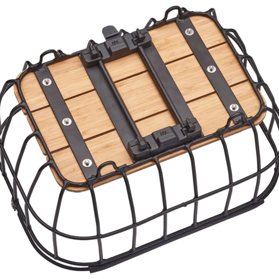Achtermanden < Racktime BASKIT Breeze Bagagedrager Fietsmand - 25L - zwart