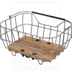 Achtermanden < Racktime BASKIT Breeze Bagagedrager Fietsmand - 25L - zilver