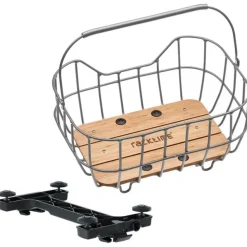 Racktime BASKIT Breeze 2.0 Bagagedrager Fietsmand 25L - zilver
