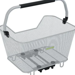 Racktime BASKIT Deluxe 2.0 Fietsmand Bagagedrager 23L - Zilver