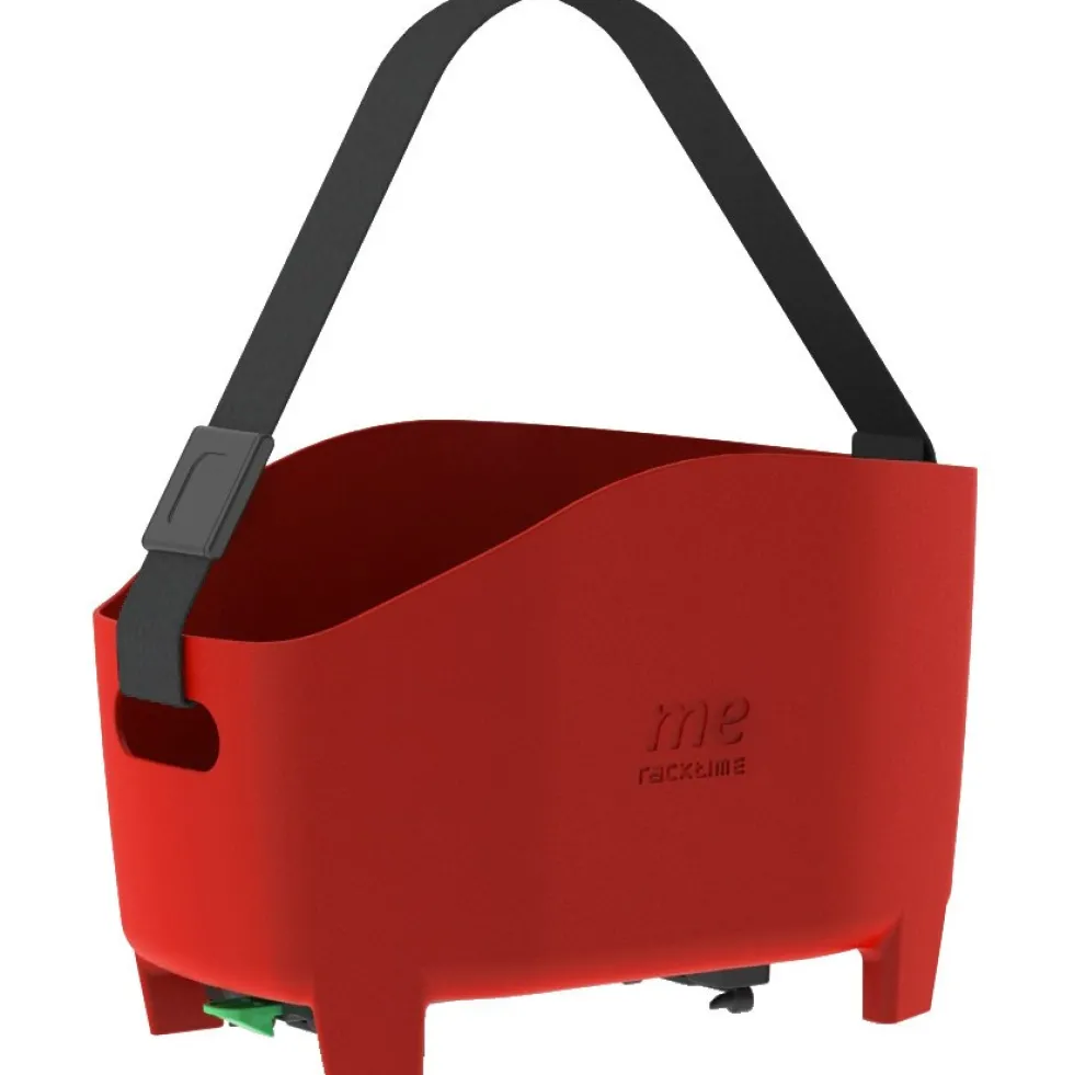Racktime ME Bagagedrager Fietsmand 15L - rood