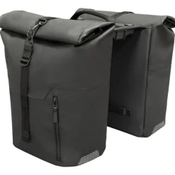 Bagagedragertassen < Racktime Virgil 2.0 Bagagetassen 2x17L - Zwart