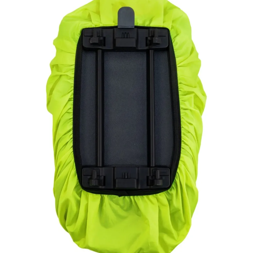Racktime Yoshi Regenhoes - yellow hi-vis