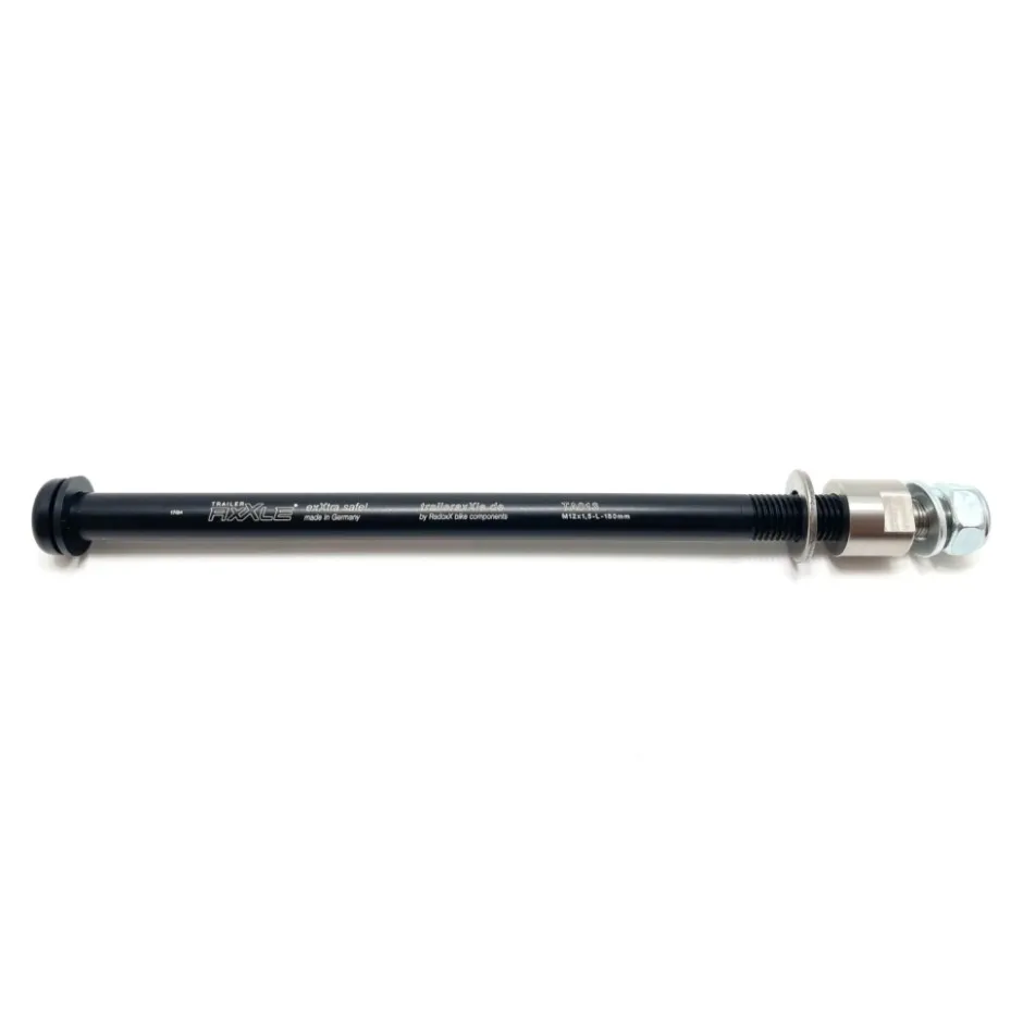 Snelspanners En Steekassen < Radoxx Components Trailer AxXle Steekas - voor Fietskarren | 12x148mm - M12x1.5 | 180mm (Orbea) | TA013