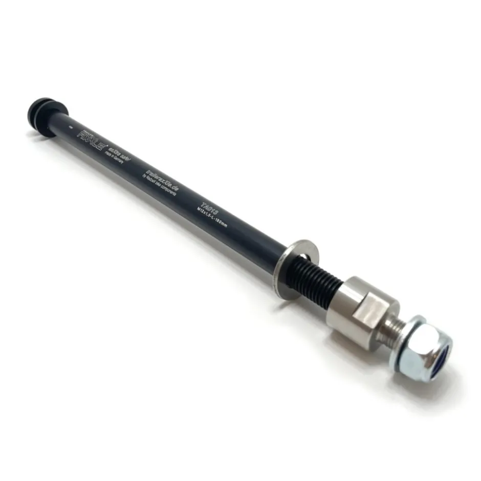 Snelspanners En Steekassen < Radoxx Components Trailer AxXle Steekas - voor Fietskarren | 12x148mm - M12x1.5 | 180mm (Orbea) | TA013