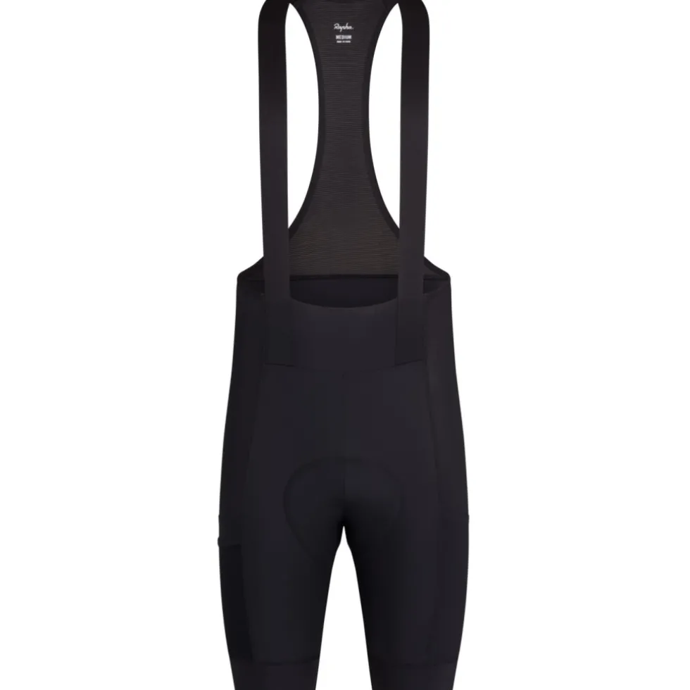 Rapha Brevet E. Cargo Fietsshort met Bretels Heren - black/black