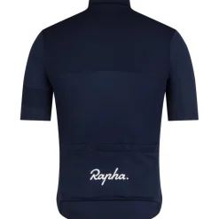 Rapha Brevet E. Fietsshirt met Korte Mouwen Heren - dark navy/white