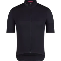 Rapha Brevet E. Fietsshirt met Korte Mouwen Heren - zwart/grijs