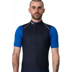 Rapha Brevet E. Vest Heren - dark navy/white