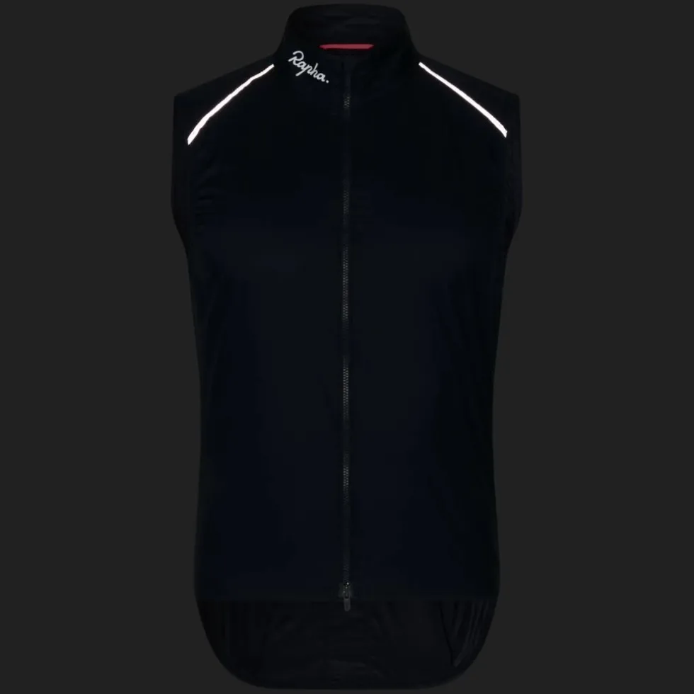 Rapha Brevet E. Vest Heren - dark navy/white