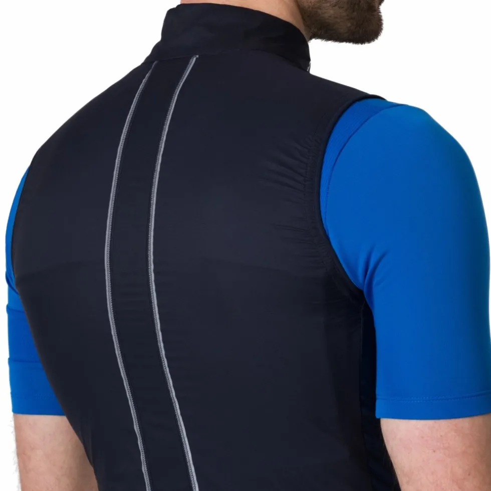 Rapha Brevet E. Vest Heren - dark navy/white