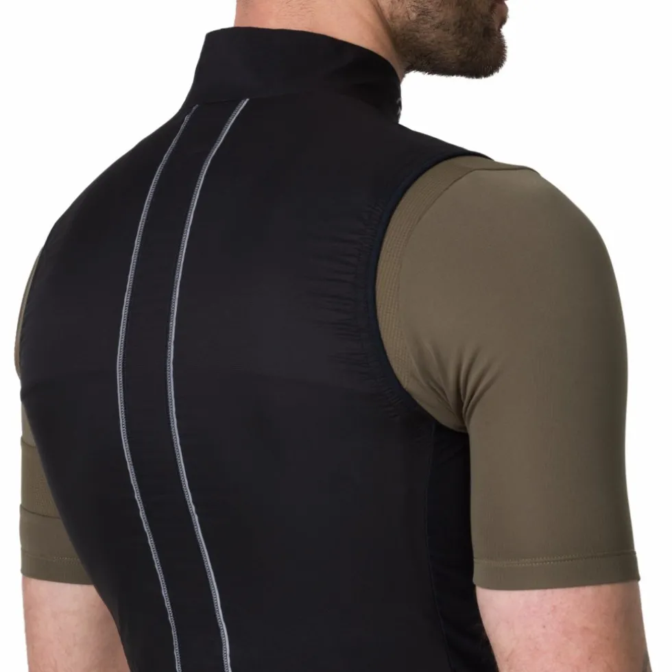 Rapha Brevet E. Vest Heren - zwart/grijs