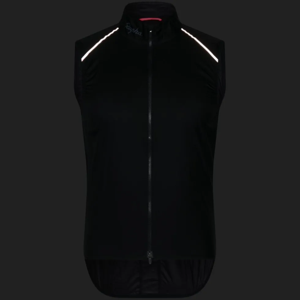 Rapha Brevet E. Vest Heren - zwart/grijs