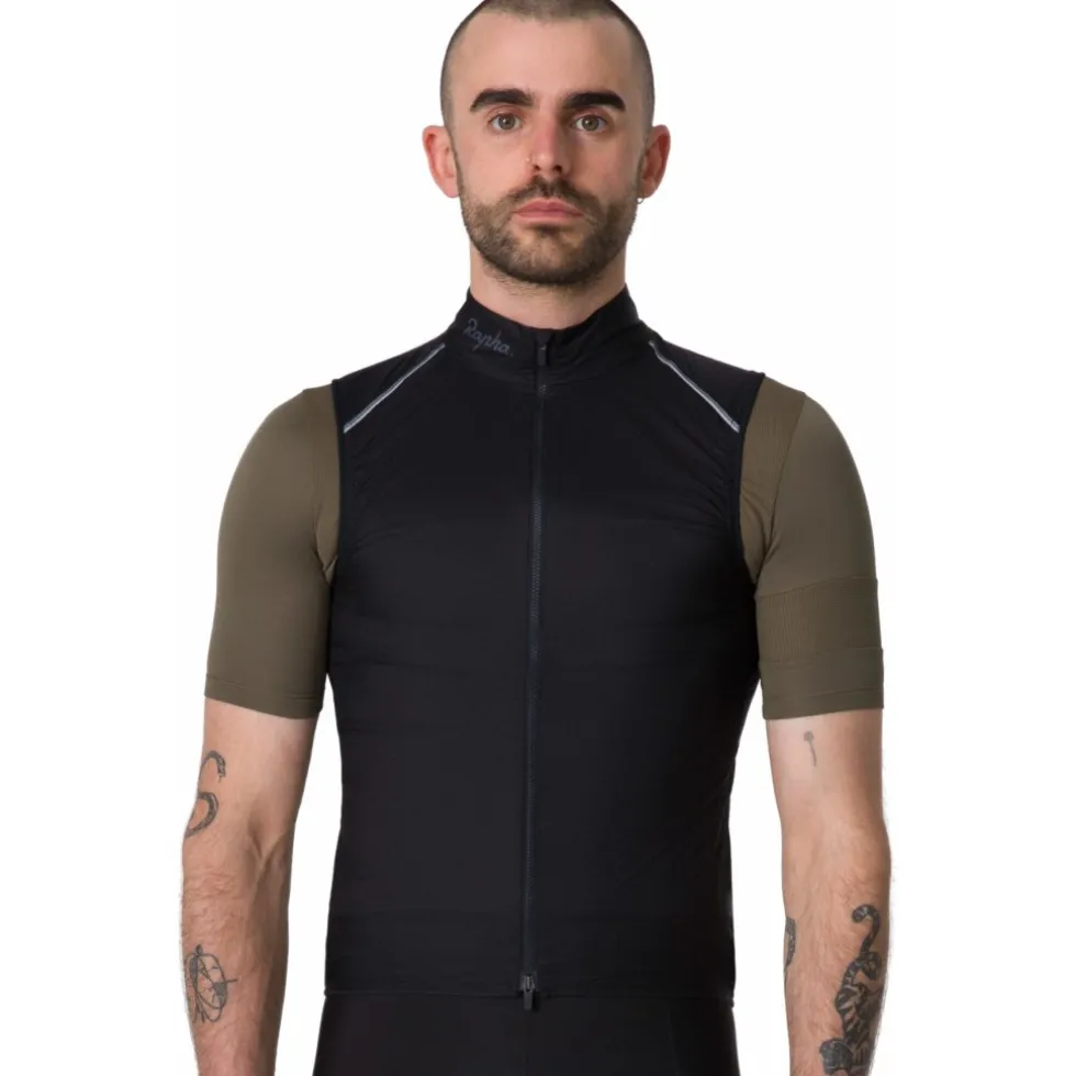 Rapha Brevet E. Vest Heren - zwart/grijs