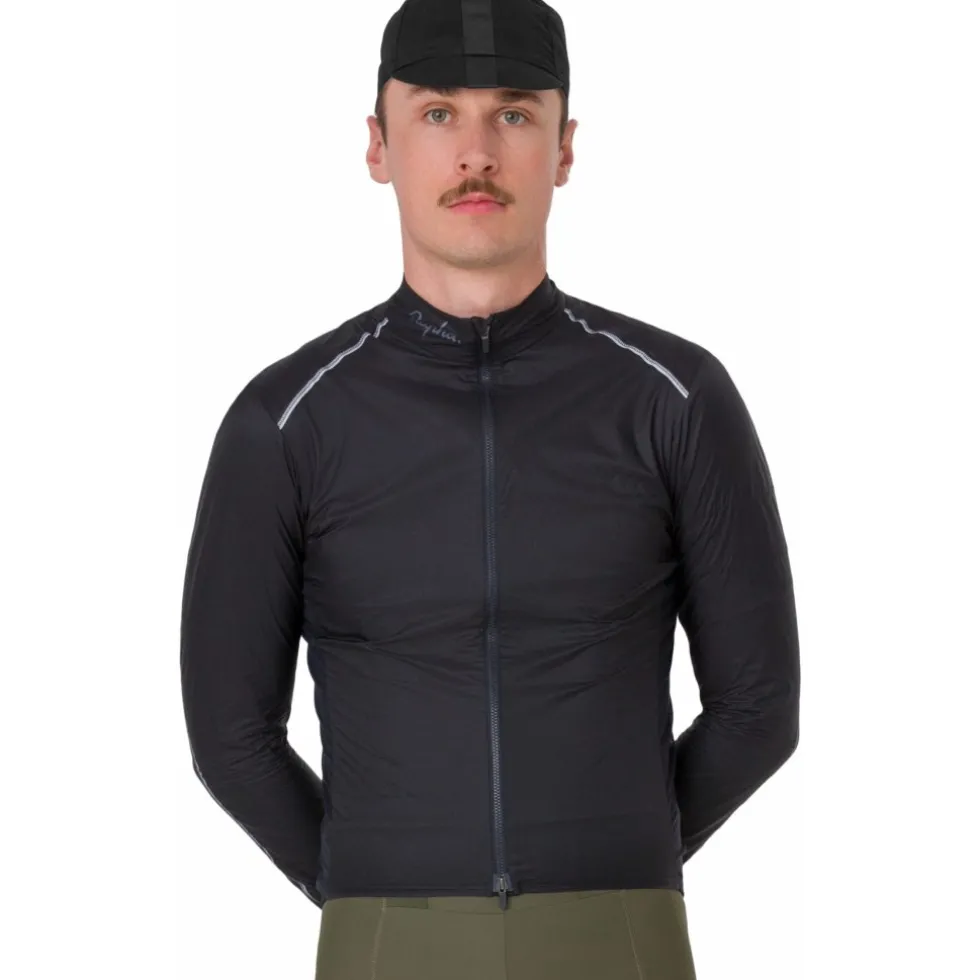 Rapha Brevet E. Windbreaker Heren - zwart/grijs