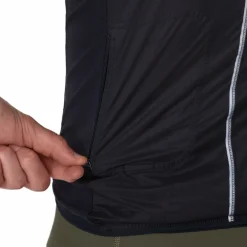 Rapha Brevet E. Windbreaker Heren - zwart/grijs