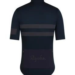 Rapha Brevet Fietsshirt met Korte Mouwen Heren - zwart/zwart