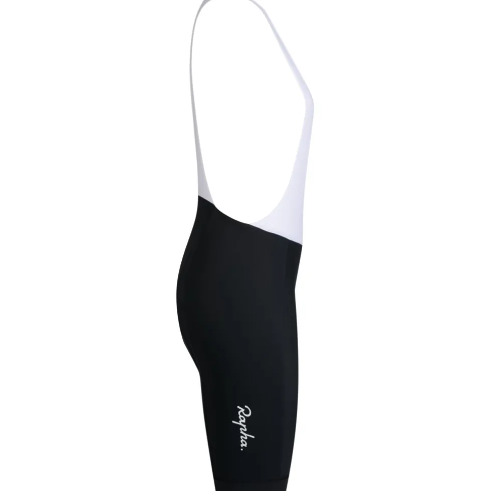 Rapha Core Fietsshort met Bretels Dames - black/white