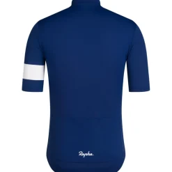 Rapha Core Lightweight Fietsshirt met Korte Mouwen Heren - navy/white