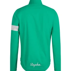 Rapha Core Regenjas Heren - fresh green/white
