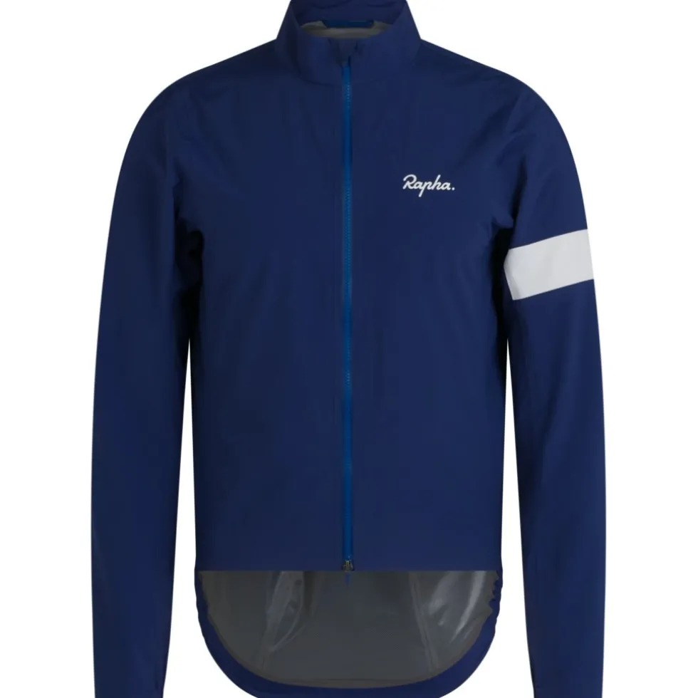 Rapha Core Regenjas Heren - navy/white